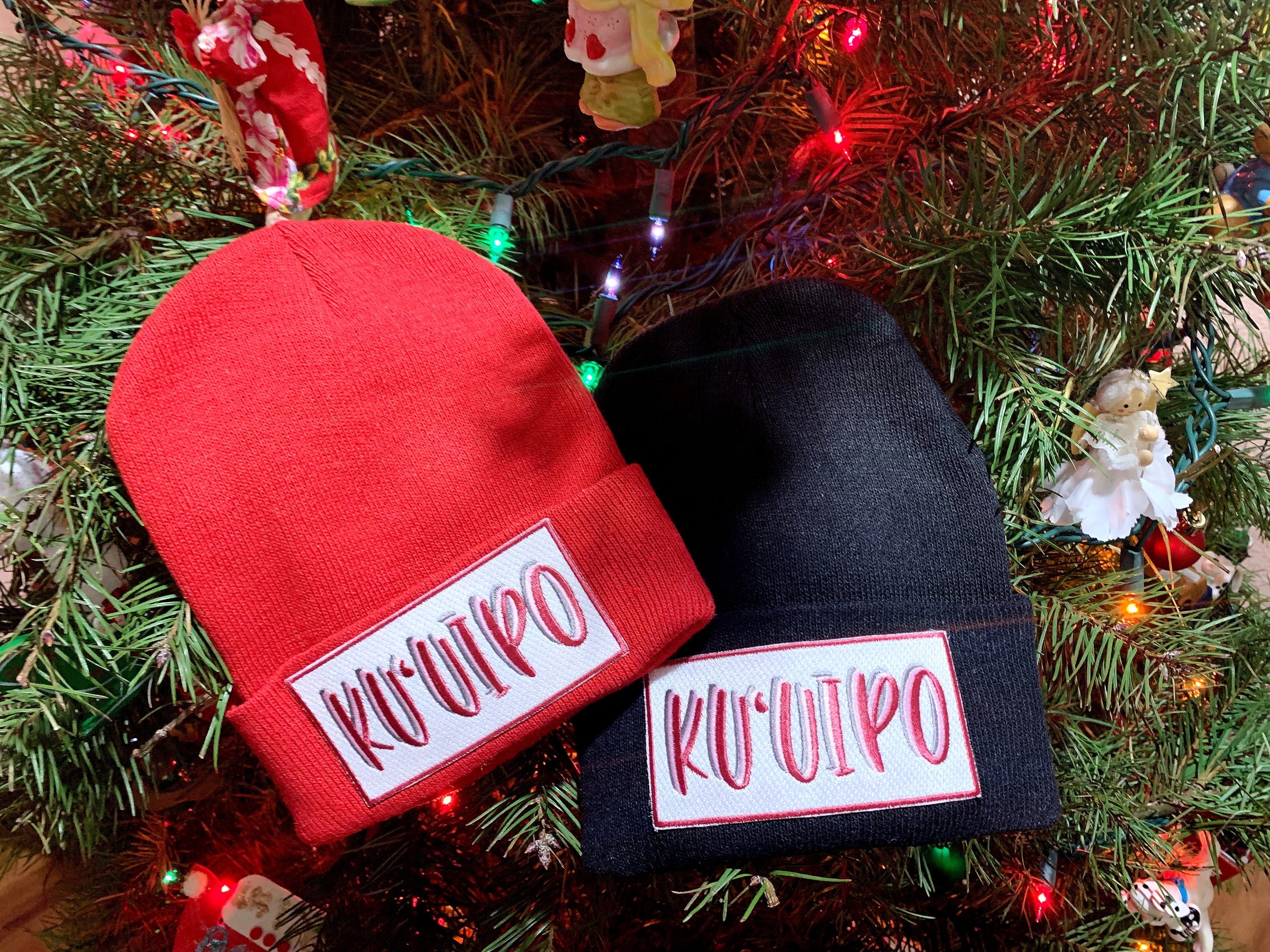 KUʻUIPO KEIKI BEANIES